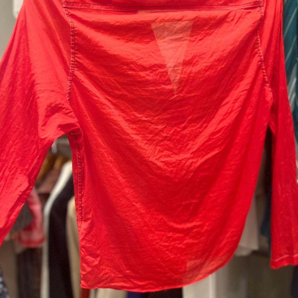 Billy Reid red long sleeve size XS - Picture 5 of 5